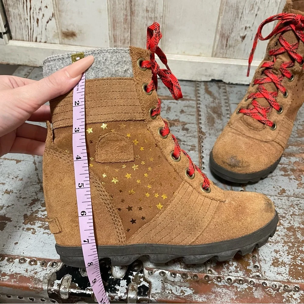 Sorel Youth Lexie Gold Star Wedge
